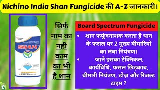 Shan Fungicide। Azoxystrobin 11 Tebuconazole 183। sheath blight Blast। Khetiki Gyan [upl. by Orren]