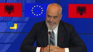 Albania Edi Rama Our goal is to complete the EU accession process by the end of the decade [upl. by Studley]