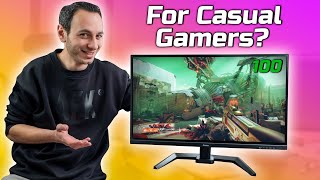 A Cheap 1440p Gaming Monitor iiyama GB2745QSUB1 review 100Hz IPS [upl. by Siloum]