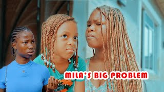 Milas Big Problem Aunty Success Mark Angel Comedy [upl. by Yrrum]