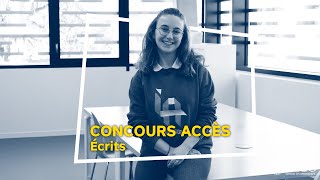 CONCOURS ACCÈS  ÉCRITS  IÉSEG [upl. by Groeg]