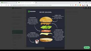 Recipe Building in MarketMan [upl. by Flanigan37]