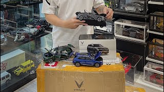 Unbox xe mô hình Vinfast VF8  VF9tỷ lệ 124 Vinfast [upl. by Phillip564]