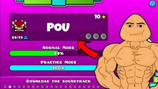 Me pasó POU pero en GEOMETRY DASH 😱 [upl. by Aisereht776]