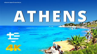 Greek Caribbean the exotic beach of Eden  Athens Riviera Saronida Greece  4K snorkeling [upl. by Ruskin]