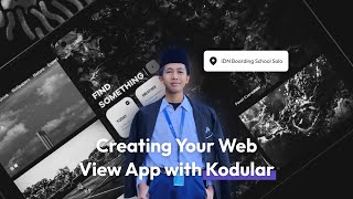 How To Make WebView App Using Kodular [upl. by Stalder]