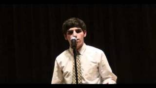 quotA Dream Within A Dreamquot recitation by Daniel Troxell Classical Christian Academy student [upl. by Drisko]