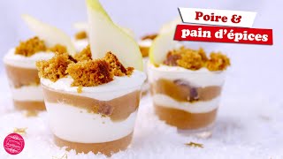 🍐 VERRINES POIRE PAIN D’ÉPICES 🍐 [upl. by Adnyc]