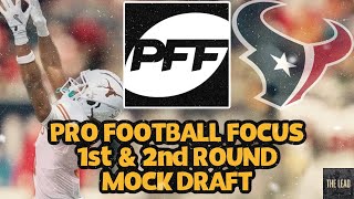 Texans PFF Mock Draft [upl. by Eila679]