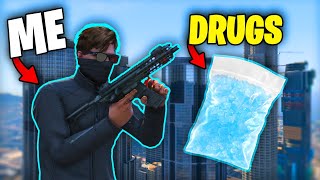 I Became a DRUG DEALER in GTA 5 RP [upl. by Dlarej]