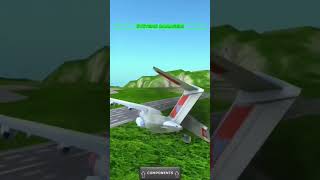 Plane landings crash pt4 [upl. by Sualk430]