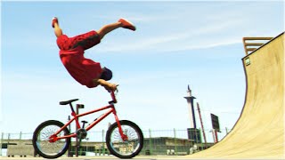 BMX FREESTYLE KINGS GTA 5 Stunts Montage [upl. by Ralyat183]