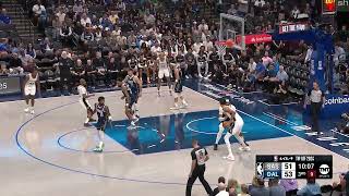 Dallas Mavericks San Antonio Spurs Game 1 Highlights Defense on Victor Wembanyama [upl. by Lohner]