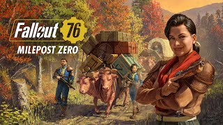 Fallout 76 Milepost Zero Launch Trailer [upl. by Gautea]