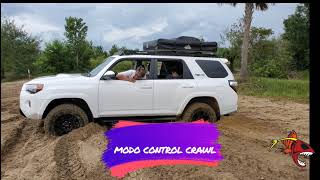 Toyota 4runner trd pro control crawl en acción 👉 [upl. by Wordoow42]