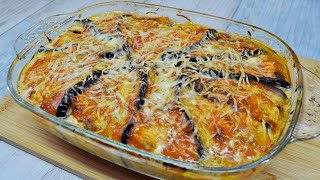 Dies ist die Lieblings Gemüse Lasagne meines Mannes Einfaches Auberginengericht 97 [upl. by Adnawyek]