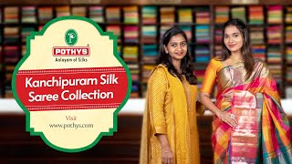 Kanchipuram Silk Saree Collection  Vasundhara Sarees at Pothys [upl. by Naesyar362]