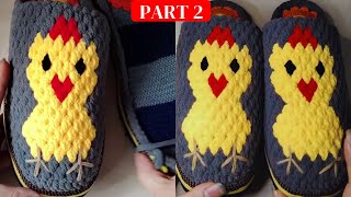 Handmade Knitting Zodiac Rooster Tutorial Part 2 [upl. by Ramos]