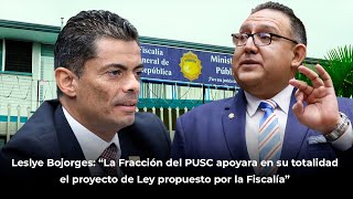 Leslye Bojorges “La Fracción del PUSC apoyara en su totalidad propuesto por la Fiscalía” [upl. by Supat]