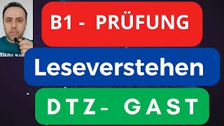 TELC B1 Lesen  DTZ Prüfung B1 Leseverstehen Teil 12 Mit Lösungen  Neu Test und Beispiele [upl. by Bandeen713]