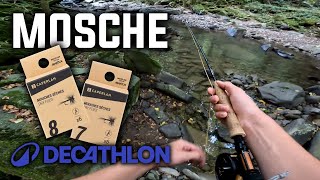 PROVIAMO LE MOSCHE DEL DECATHLON  TROTE FARIO a Mosca secca in TORRENTE  Kit 7 amp 8 [upl. by Mad]