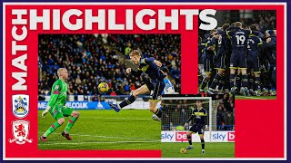 Match Highlights  Huddersfield 1 Boro 2  Matchday 25 [upl. by Amin487]