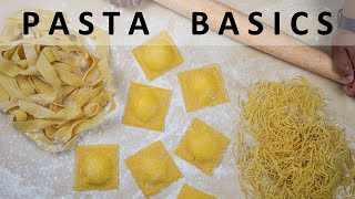 HOW TO MAKE HAND MADE PASTA  RAVIOLI  PAPPARDELLE  CAPPELLINI  Chef Suman Ali [upl. by Berkeley]