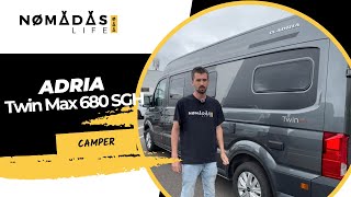 ADRIA TWIN MAX 680 SGX furgoneta camper nueva 🚐💨 Nomadas Life [upl. by Nieberg]