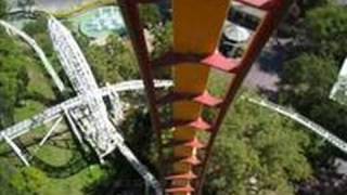 Tatsu Front Row Seat onride POV Six Flags Magic Mountain [upl. by Narcis]