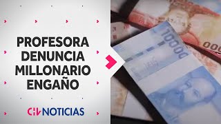 POR MÁS DE 300 MILLONES Profesora denunció por presunta estafa a dos ejecutivos financieros [upl. by Unni]