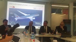 Neos  Carlo Stradiotti  CEO  illustra alla stampa trade il nuovo B7879 Dreamliner [upl. by Victorine641]