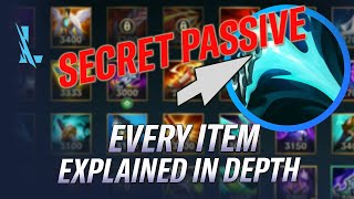 ALL ITEMS EXPLAINED IN WILD RIFT  SECRET PASSIVES WTF RIOT  SECRET COMBOS  RiftGuides [upl. by Areek]