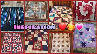 Inspiration Quilts for you🔥 Quilt patterns blocks💗 quilt Sewing ideas🖤 Quilt of this week trend [upl. by Tsugua986]