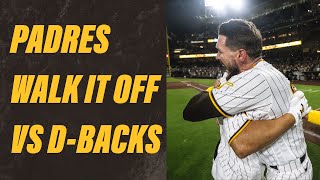 Padres Walk It Off vs DBacks  Padres vs Diamondbacks Highlights 4323 [upl. by Dom5]