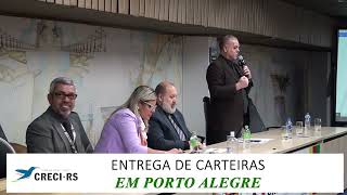 0110  ANTONIO FERNANDES  ENTREGA DE CARTEIRAS EM PORTO ALEGRE CRECIRS [upl. by Goodard549]