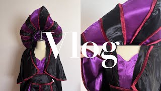 Vlog【衣装製作Dハロ仮装手下ヴェール衣装と帽子づくりノートルダムの鐘ディズニーヴィランズ ハンドメイドオーダーメイド衣装】 [upl. by Nomyt]