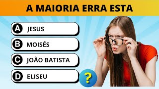 12 PERGUNTAS BÍBLICAS NÍVEL DIFÍCIL  QUIZ BÍBLICO 1 [upl. by Garwood793]