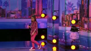 Angelica Hale first audition on Americas Got Talent 2017 [upl. by Adiel770]