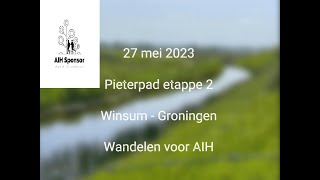 Vlog 4 Pieterpad etappe 2 [upl. by Descombes]