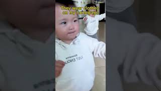 cute babies reaction Part 7 😍 funny cute baby video 🥰 kids video [upl. by Tutt951]