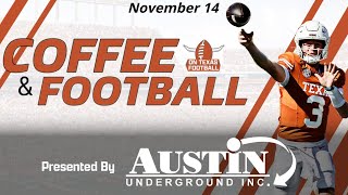 Coffee amp Football  November 14  Arkansas Razorbacks  Texas Longhorns  Recruiting  SEC Football [upl. by Serena]