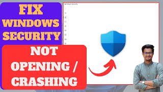 Fix Windows Security Not Opening or Crashing in Windows 1110 [upl. by Gino473]