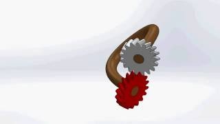 Helical Spiral gear mates in Solidworks 2016 [upl. by Nohsyt]