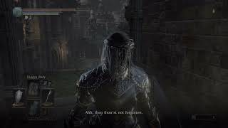 Dark Souls 3  Meeting Shira Knight of Filianore in the Ringed City Dialogue [upl. by Brodie]