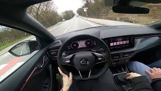 2023 Škoda Scala Monte Carlo 10 TSI DSG 81 kW  POV Test Drive [upl. by Eimam]