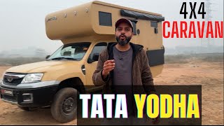 Tata Yodha Caravan🚘  OffRoading Home on Wheels [upl. by Threlkeld]