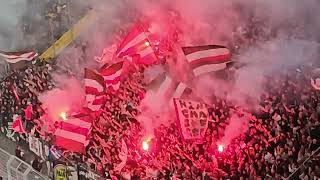 Sankt Pauli Pyrotechnik im Westfalenstadion [upl. by Nyladam]