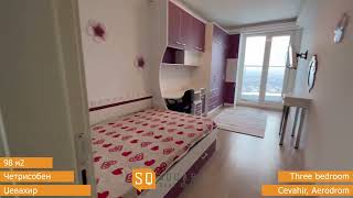 Luxury apartment in Skopje for rent in Cevahir Sky City Aerodrom Luksuzni Stanovi pod kirija vo Sk [upl. by Ayt]