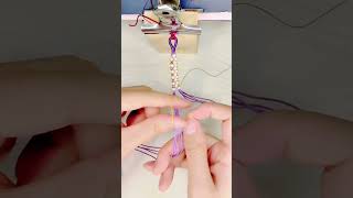 Beautiful peach blossom knot weaving tutorial [upl. by Merlin]