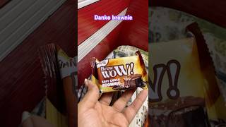 Danko brownie and cookie viralvideo food explore youtubeshorts trending cake brownie review [upl. by Byrn420]